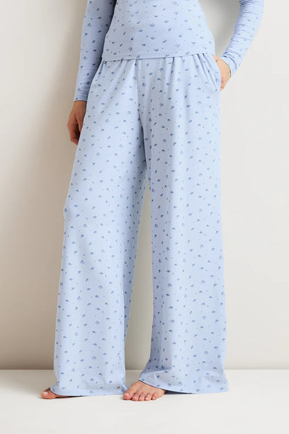 Pyjama Baby Bleu Floral