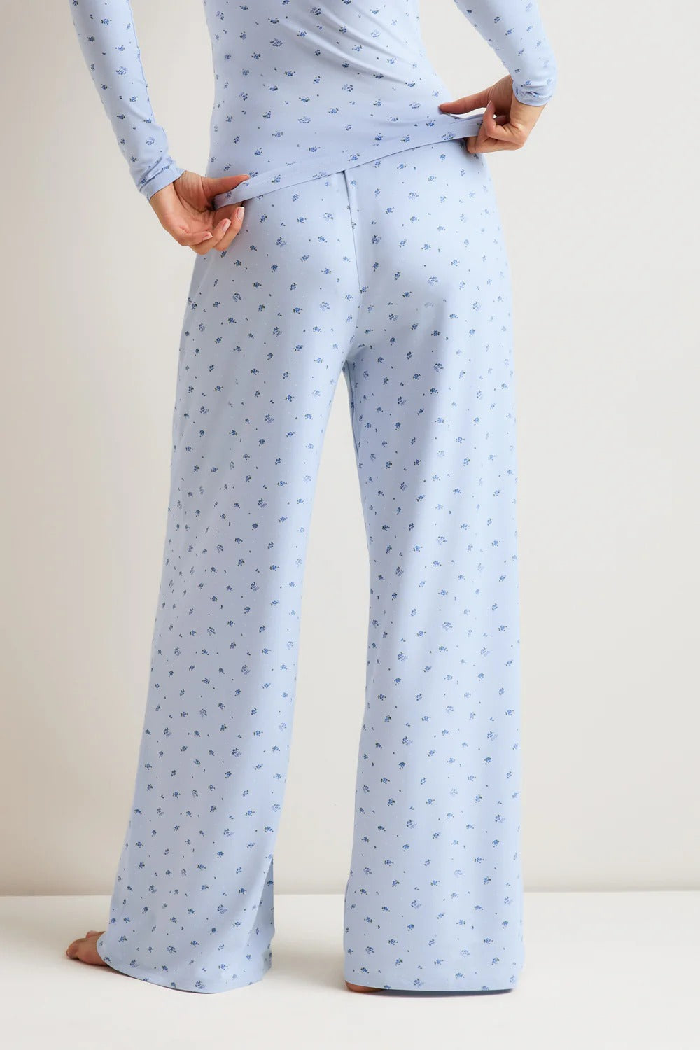 Pyjama Baby Bleu Floral